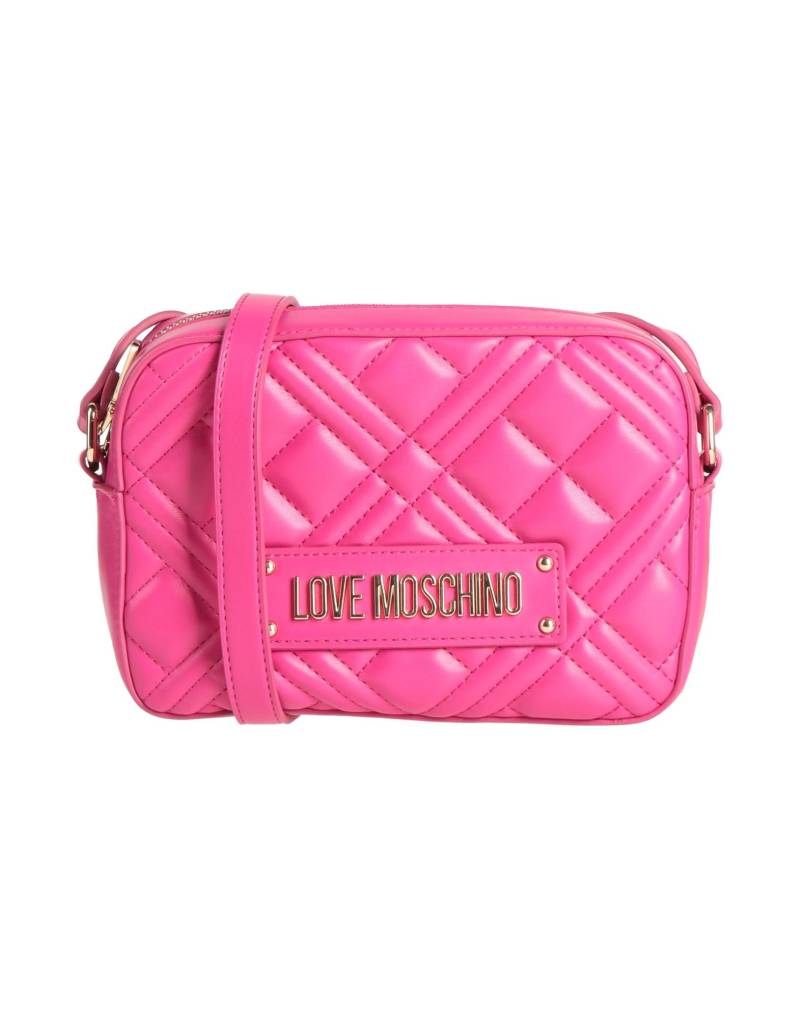 LOVE MOSCHINO Umhängetasche Damen Fuchsia von LOVE MOSCHINO