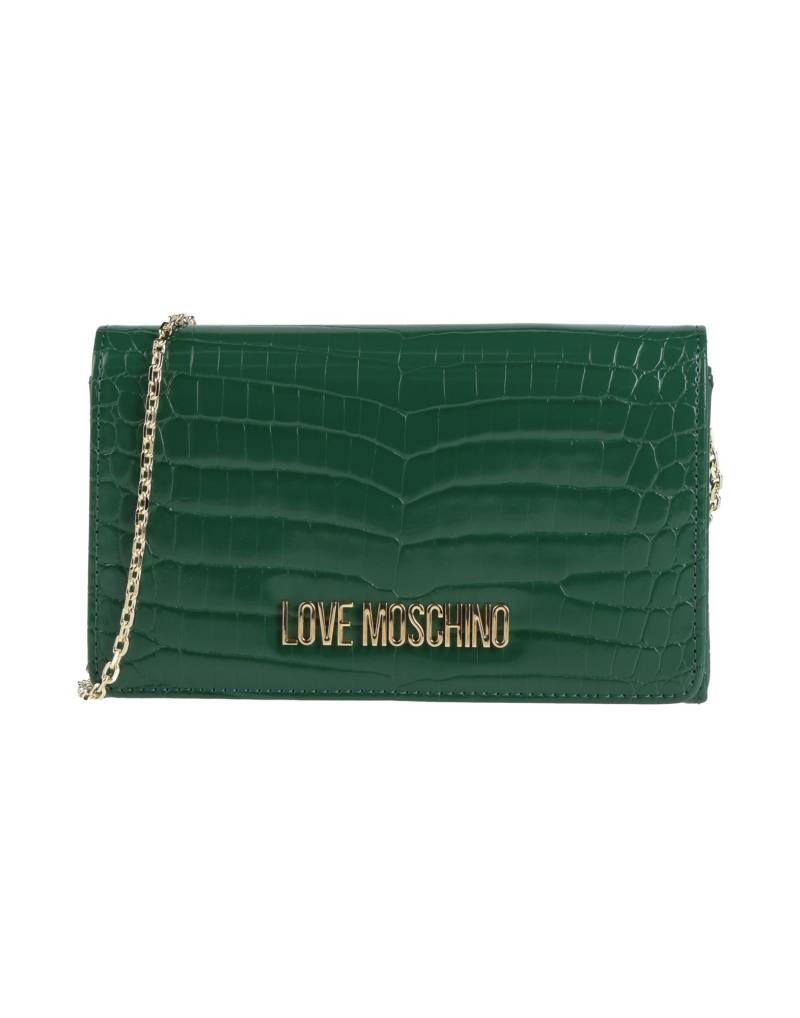 LOVE MOSCHINO Umhängetasche Damen Grün von LOVE MOSCHINO