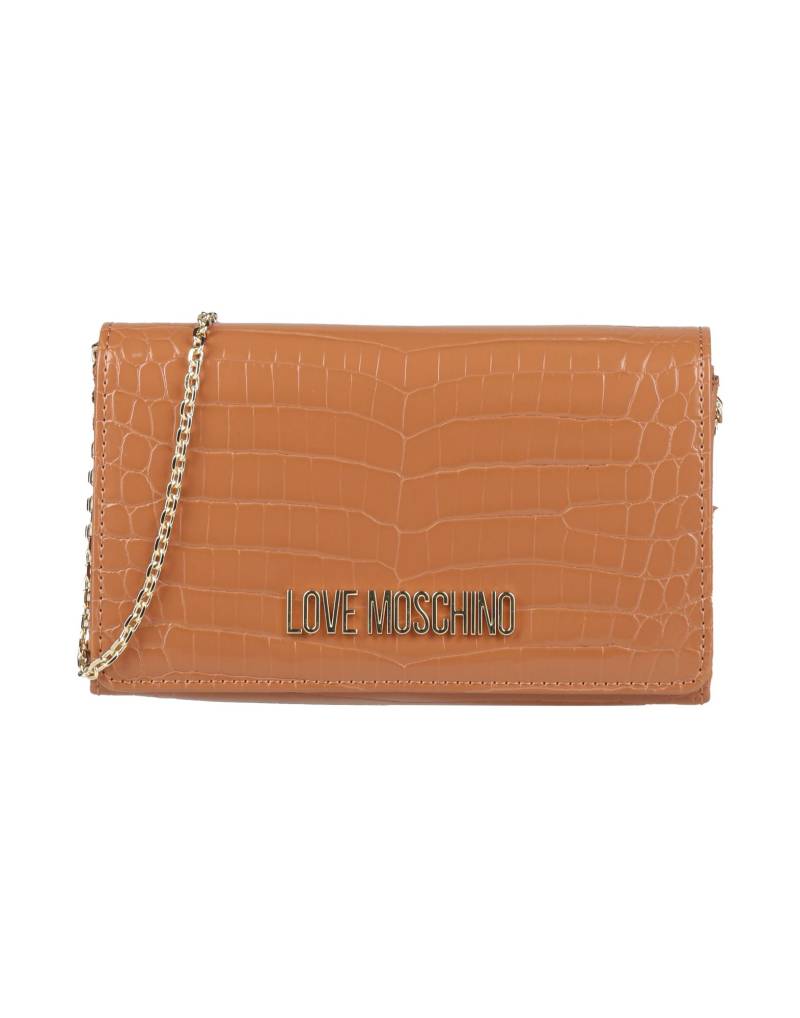 LOVE MOSCHINO Umhängetasche Damen Kamel von LOVE MOSCHINO