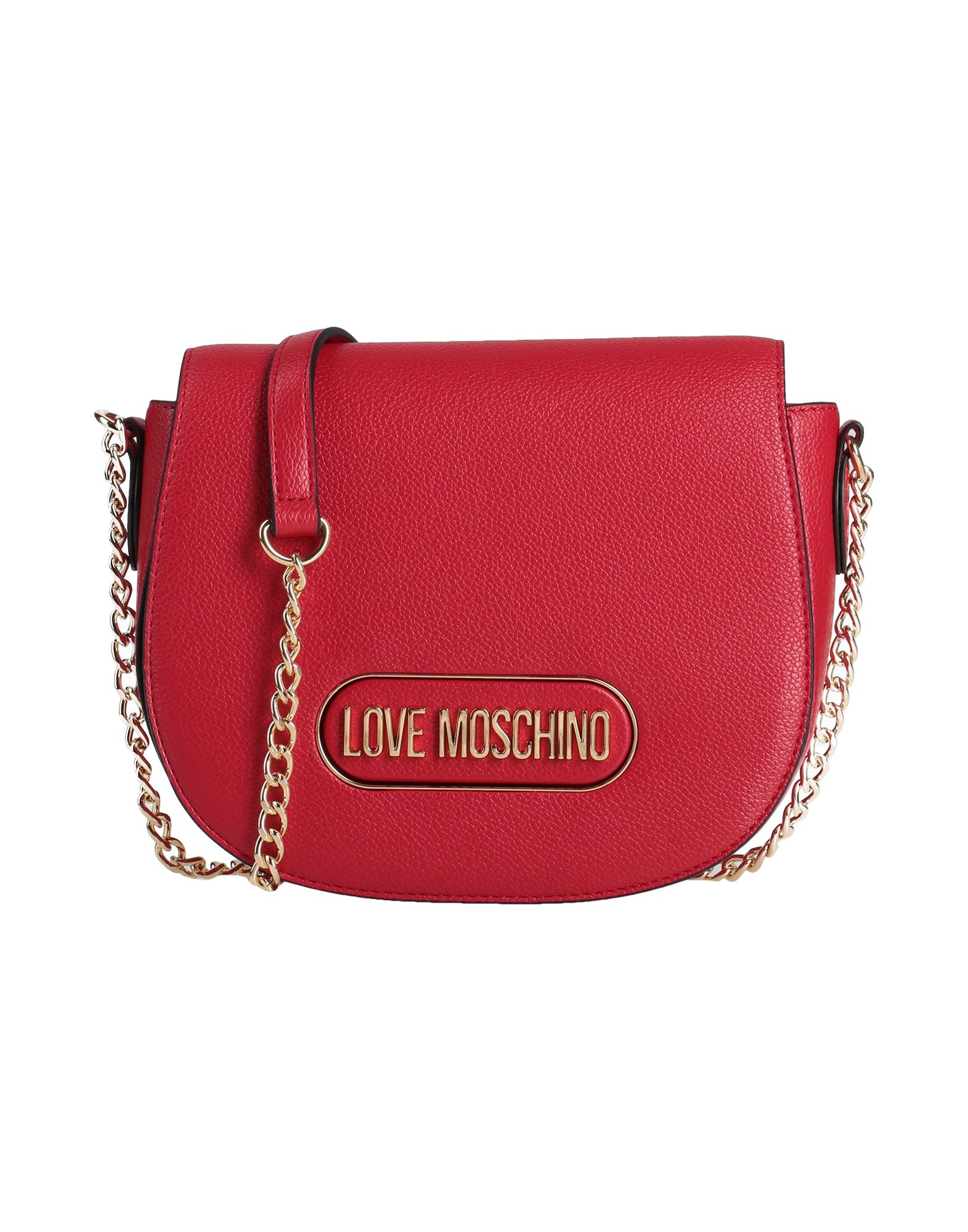 LOVE MOSCHINO Umhängetasche Damen Rot von LOVE MOSCHINO