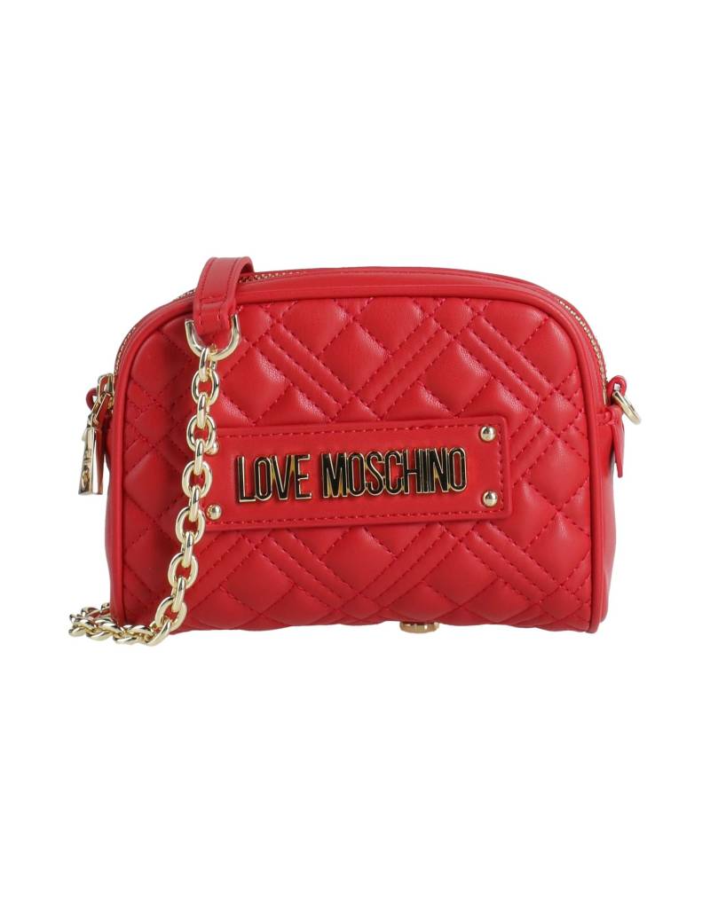 LOVE MOSCHINO Umhängetasche Damen Rot von LOVE MOSCHINO