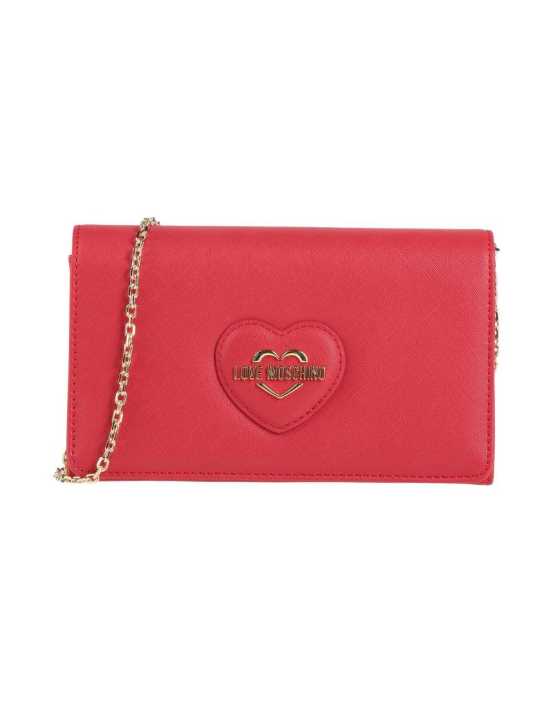 LOVE MOSCHINO Umhängetasche Damen Rot von LOVE MOSCHINO