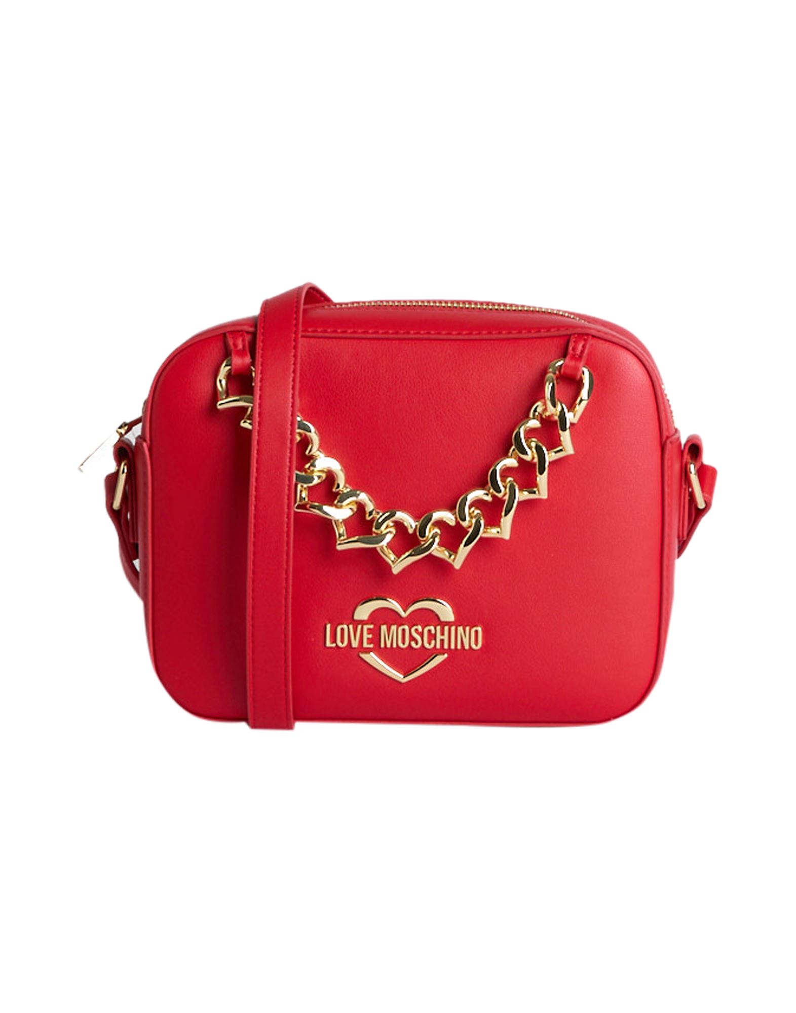 LOVE MOSCHINO Umhängetasche Damen Rot von LOVE MOSCHINO