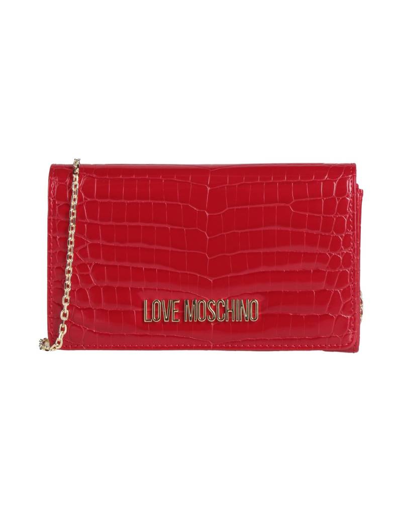 LOVE MOSCHINO Umhängetasche Damen Rot von LOVE MOSCHINO