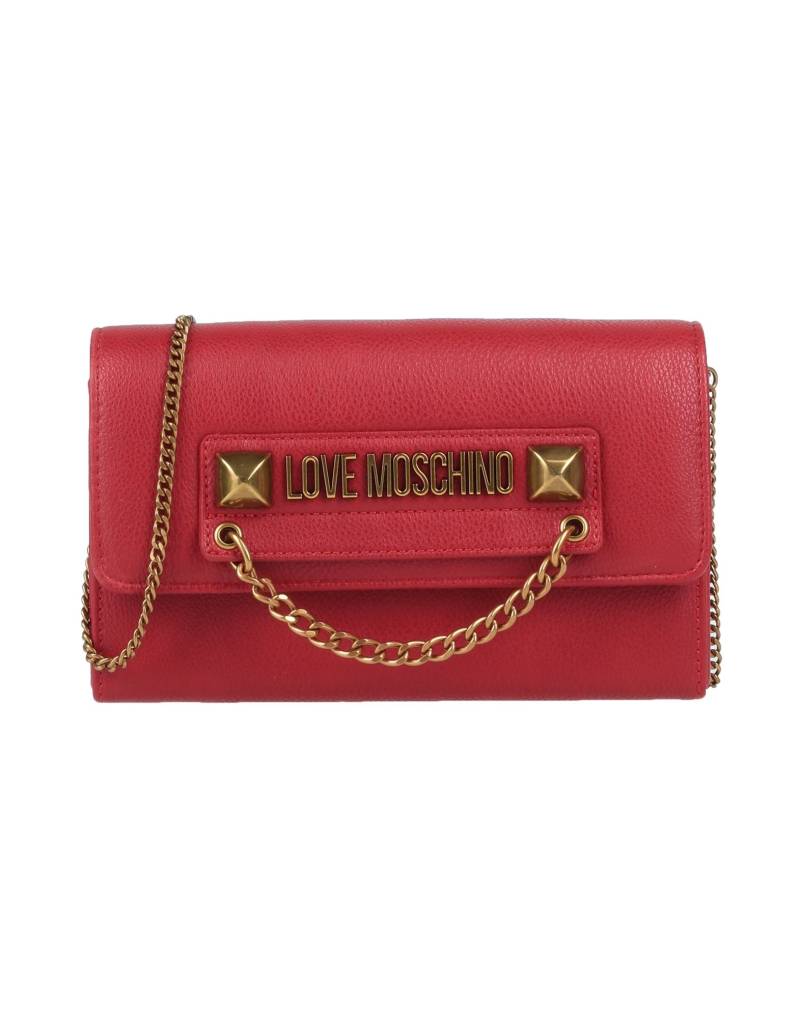 LOVE MOSCHINO Umhängetasche Damen Rot von LOVE MOSCHINO