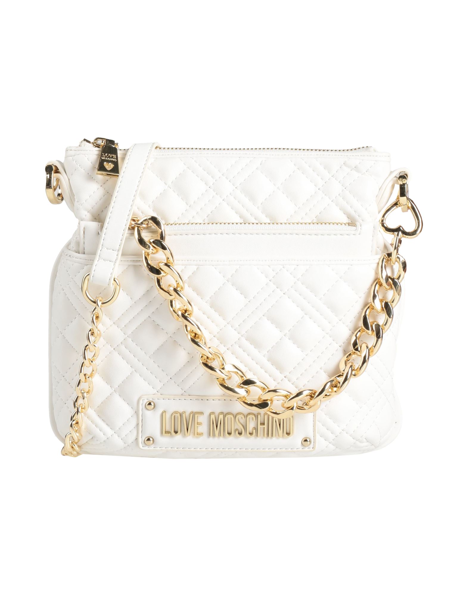LOVE MOSCHINO Umhängetasche Damen Weiß von LOVE MOSCHINO