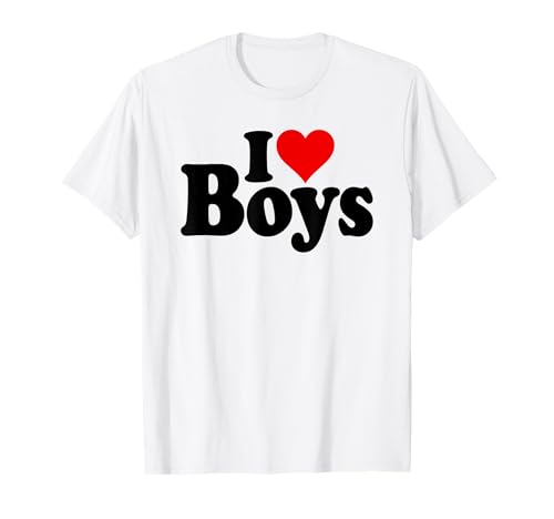 ICH Liebe Herz Jungs T-Shirt ICH Liebe Herz Jungs T-Shirt von LOVE OF BOYS HEART TEES