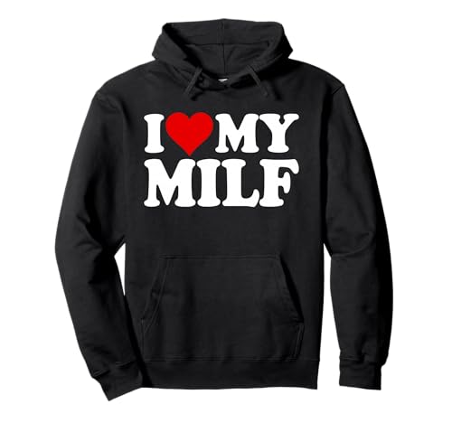 ICH Liebe Herz, Meine Milf, Frau, Mama Pullover Hoodie ICH Liebe Herz, Meine Milf, Frau, Mama Pullover Hoodie von LOVE OF MILF AND DILF HEART MATCHING COUPLES TEES