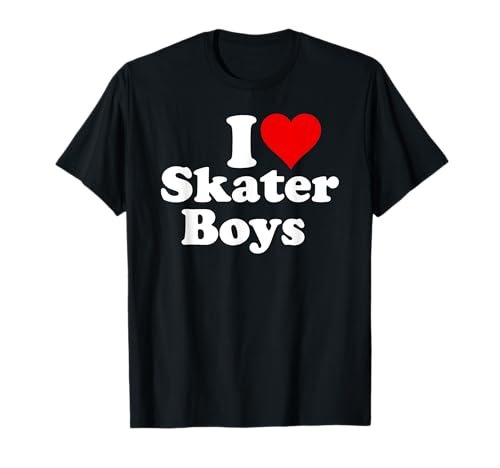 I HEART LOVE SKATER BOYS SKATEBOARDER T-Shirt I HEART LOVE SKATER BOYS SKATEBOARDER T-Shirt von LOVE OF SKATEBOARDING FUN TEES