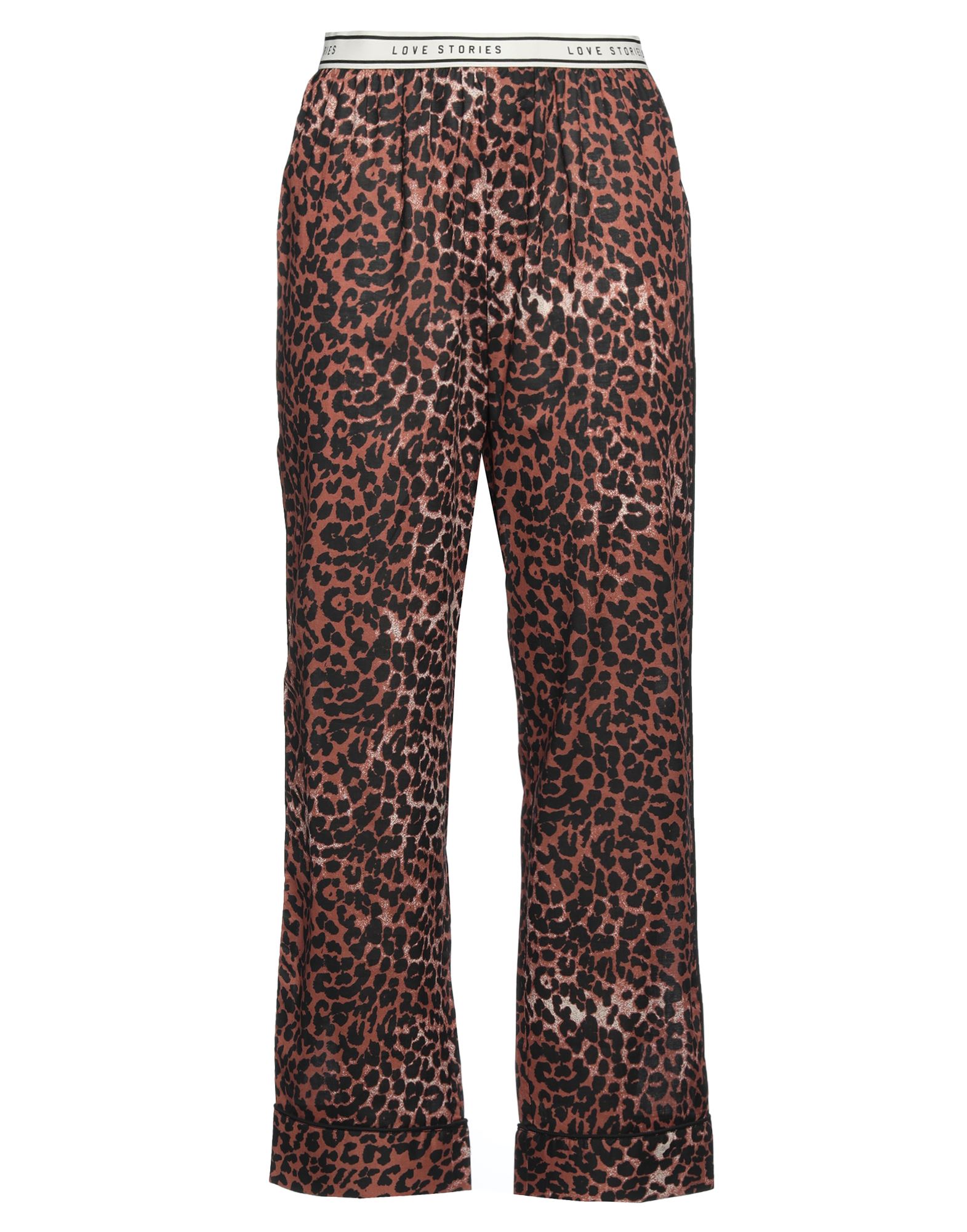 LOVE STORIES Hose Damen Braun von LOVE STORIES