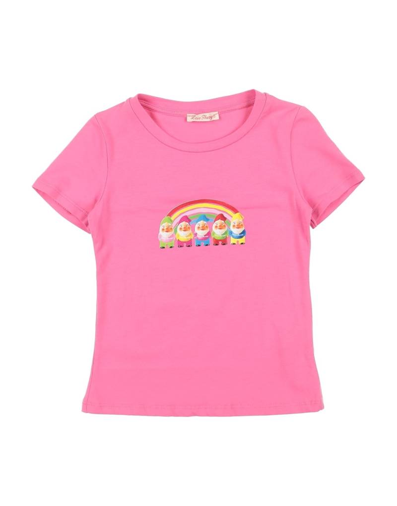 LOVE THERAPY T-shirts Kinder Fuchsia von LOVE THERAPY