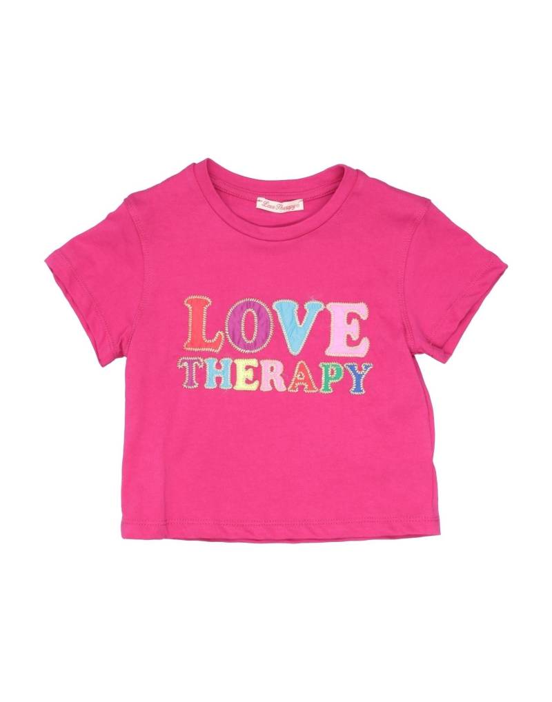 LOVE THERAPY T-shirts Kinder Fuchsia von LOVE THERAPY