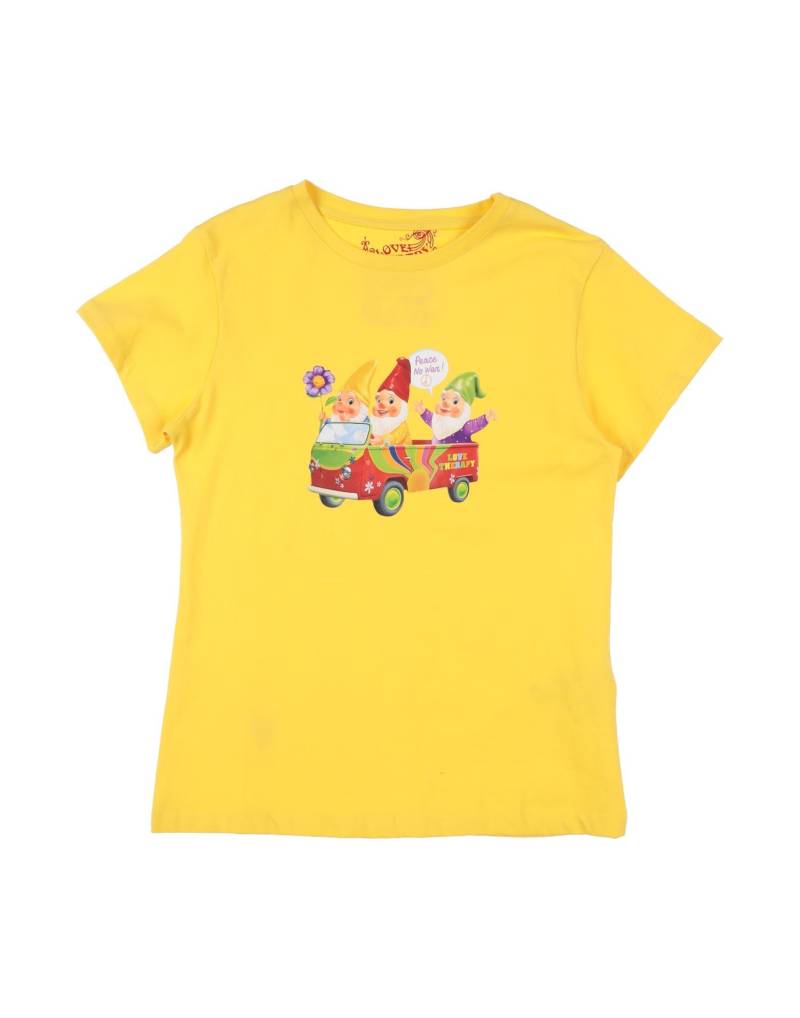 LOVE THERAPY T-shirts Kinder Gelb von LOVE THERAPY