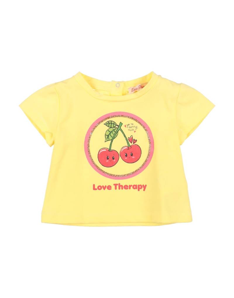 LOVE THERAPY T-shirts Kinder Gelb von LOVE THERAPY