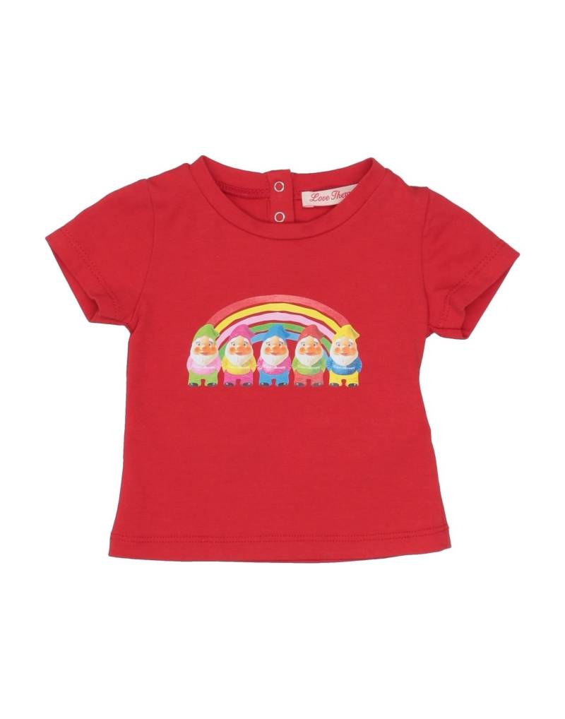 LOVE THERAPY T-shirts Kinder Rot von LOVE THERAPY
