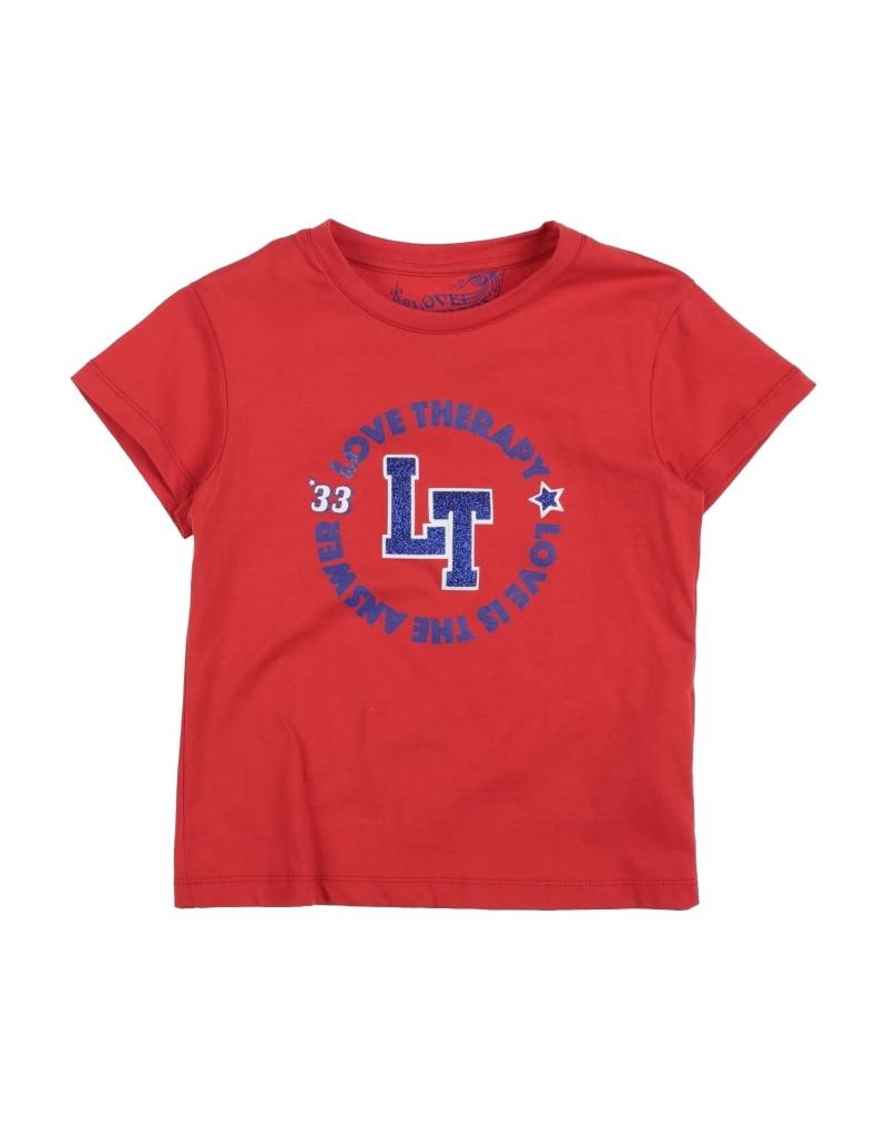 LOVE THERAPY T-shirts Kinder Rot von LOVE THERAPY