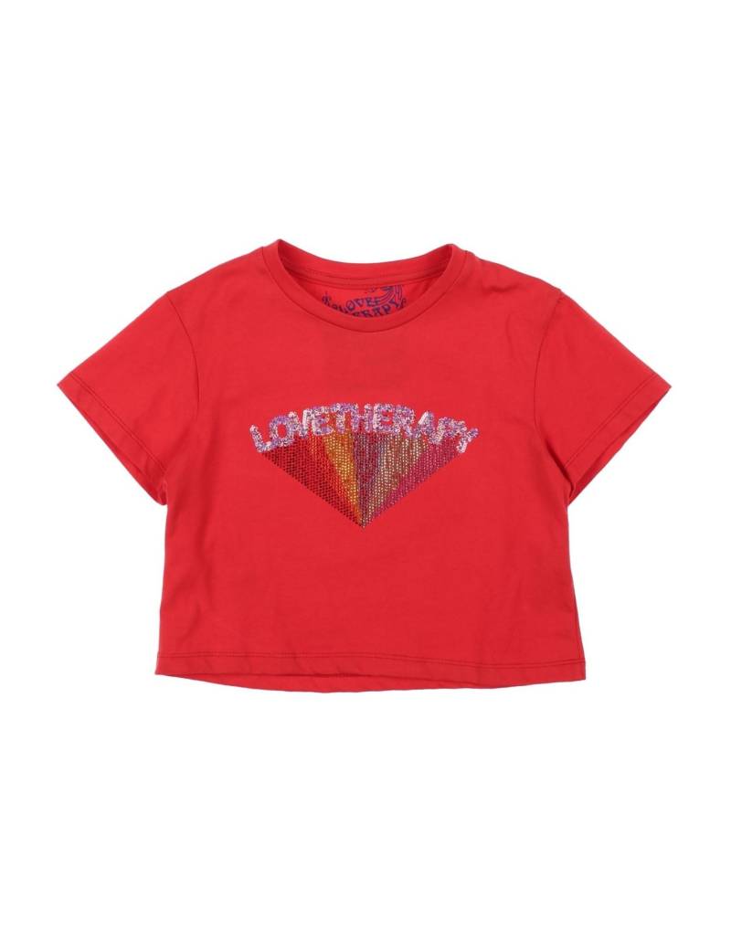 LOVE THERAPY T-shirts Kinder Tomatenrot von LOVE THERAPY