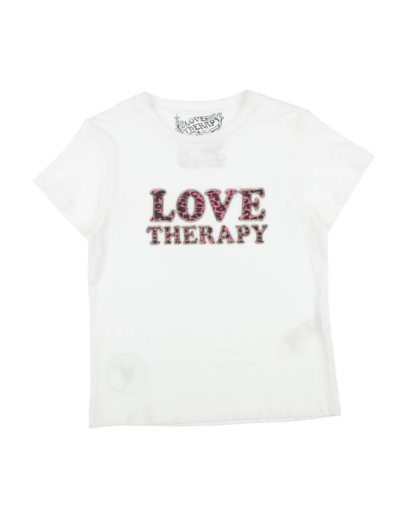 LOVE THERAPY T-shirts Kinder Weiß von LOVE THERAPY