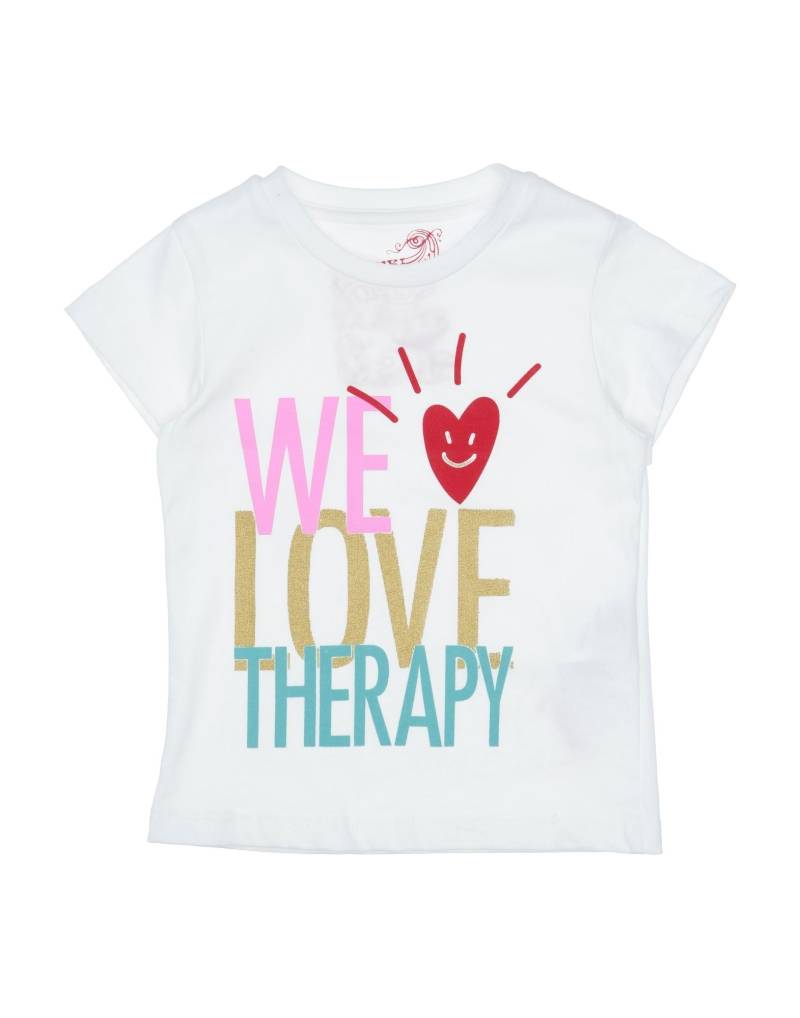 LOVE THERAPY T-shirts Kinder Weiß von LOVE THERAPY