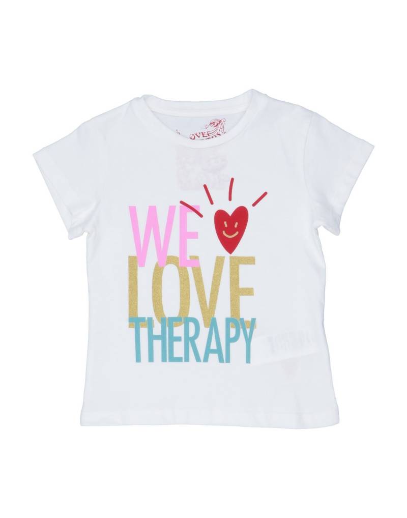 LOVE THERAPY T-shirts Kinder Weiß von LOVE THERAPY