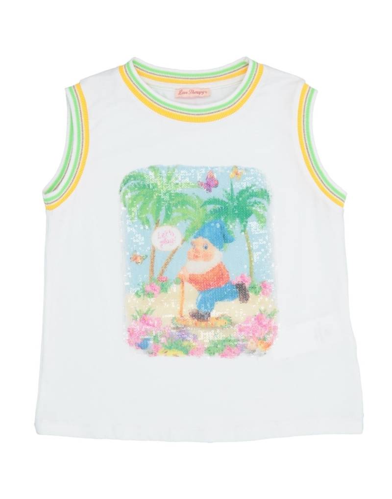 LOVE THERAPY T-shirts Kinder Weiß von LOVE THERAPY
