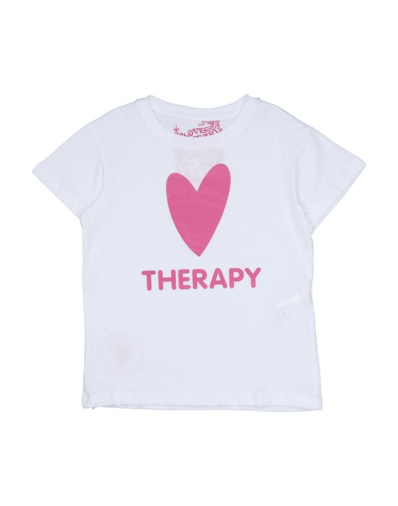 LOVE THERAPY T-shirts Kinder Weiß von LOVE THERAPY