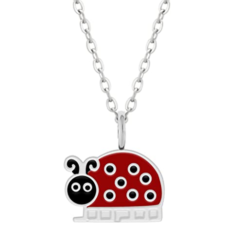 LOVE YOUR CITY Kette, Kettchen mit Anhänger kleiner Marienkäfer. Tier Schmuck Geschenke für Mädchen, Kinder. Kinderschmuck aus 925 Sterling Silber verstellbar 42 bis 45cm LOVE YOUR CITY Kette, Kettchen mit Anhänger kleiner Marienkäfer. Tier Schmuck Geschenke für Mädchen, Kinder. Kinderschmuck aus 925 Sterling Silber verstellbar 42 bis 45cm von LOVE YOUR CITY