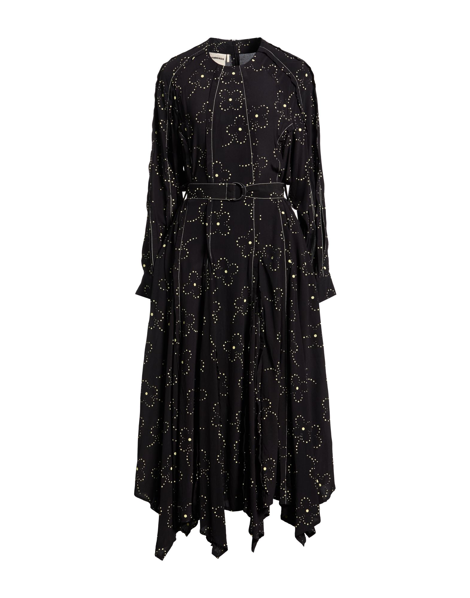 LOVEBIRDS Maxi-kleid Damen Schwarz von LOVEBIRDS