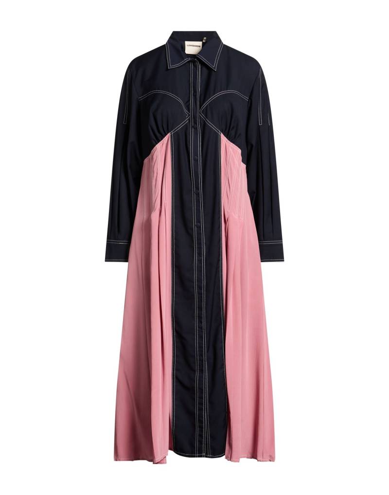 LOVEBIRDS Midi-kleid Damen Nachtblau von LOVEBIRDS