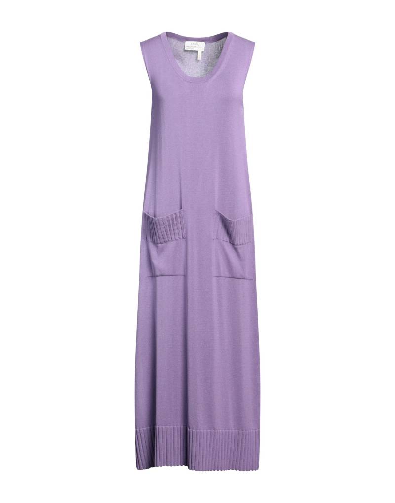 LOVELY by MAGLIFICIO DI VERONA Maxi-kleid Damen Lila von LOVELY by MAGLIFICIO DI VERONA