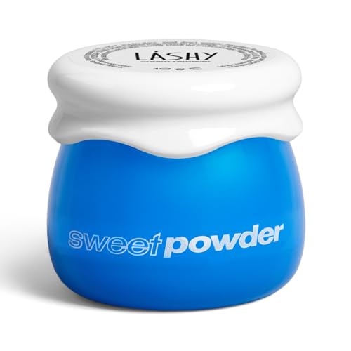 LOVELY Lashy Cream Remover Sweet Powder - Wimpernkleber entferner Babypuder Duft - Gel Remover mit luftiger Creme-Mousse-Textur für sichere Wimpernentfernung - Cremiger Wimpernverlängerung entferner von LOVELY