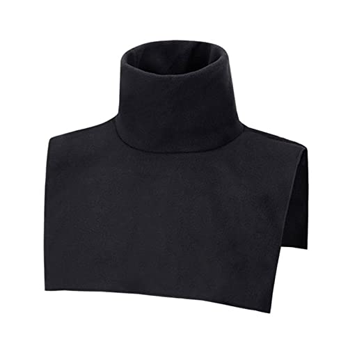 LOVEMETOO Thermal Fake Turtleneck | Halswärmer Halskrause Schlauchschal | Motorrad Winter Hals Schulter Halswärmer | Winddichter Und Elastischer Fleece Hals Gamasche, Winter Warmer Schal Nackenwärmer von LOVEMETOO