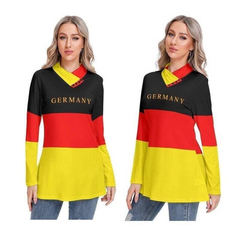 German Women Shirt, Germany, Design, Ladies, Teens, Girls, Gifts, Outfit, Flag, Berlin, Munich, Germany Merch von LOVEMYNATION