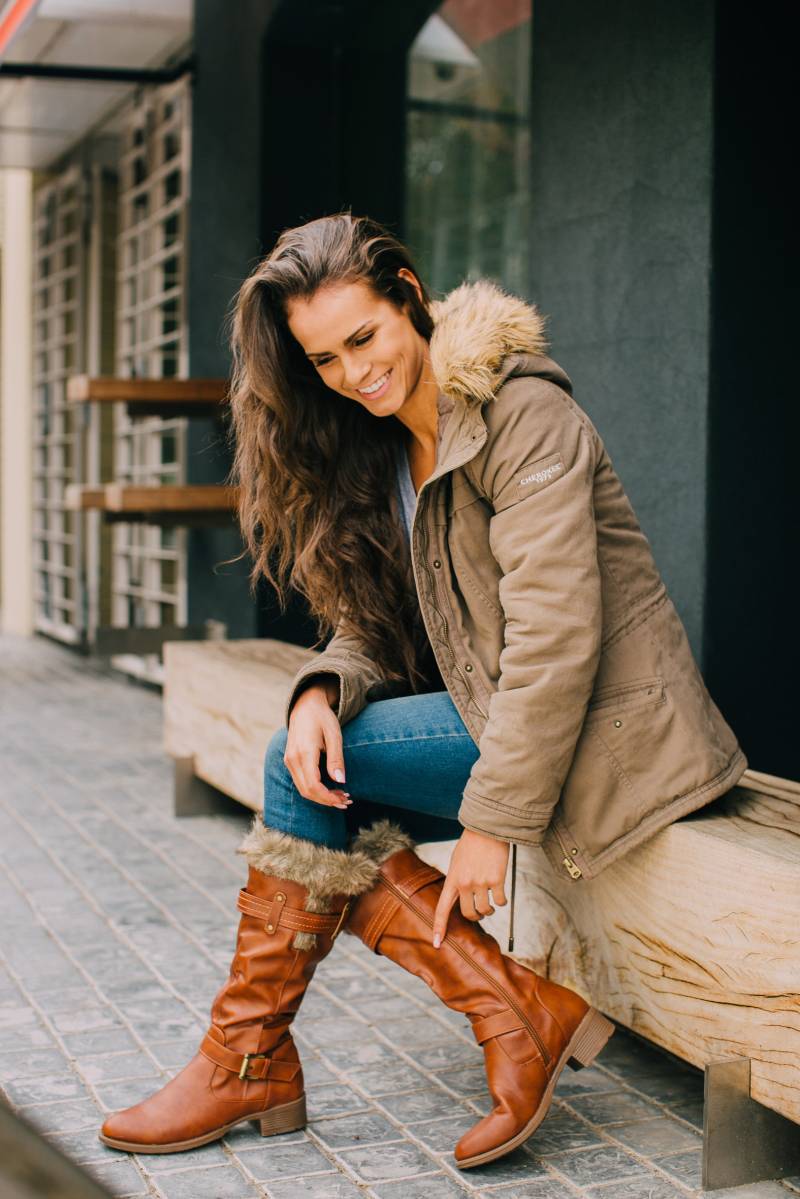 LOVENESS Winterstiefel von LOVENESS rost 41 von LOVENESS