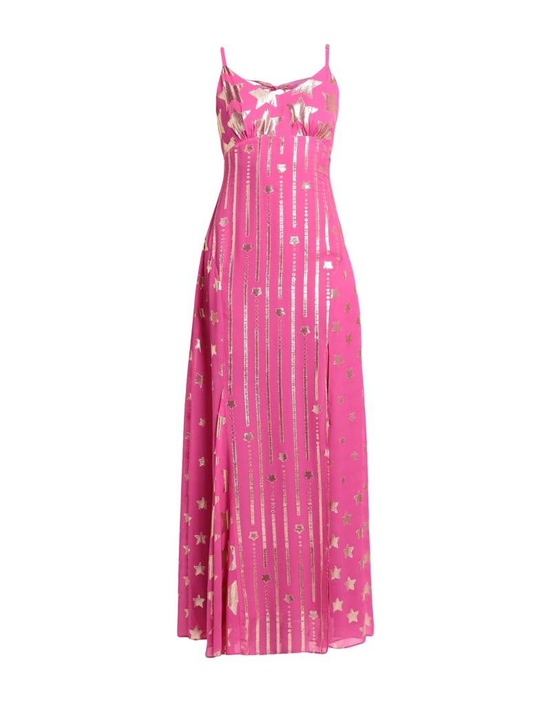 LOVESHACKFANCY Maxi-kleid Damen Magenta von LOVESHACKFANCY