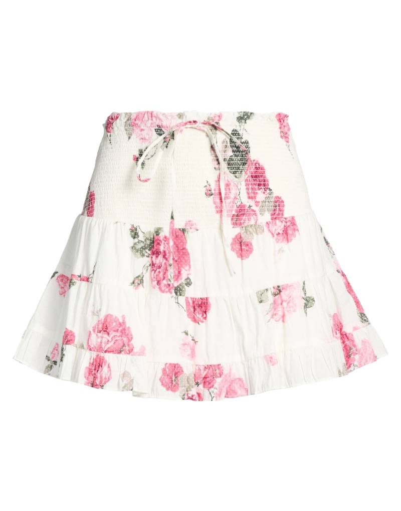 LOVESHACKFANCY Minirock Damen Weiß von LOVESHACKFANCY