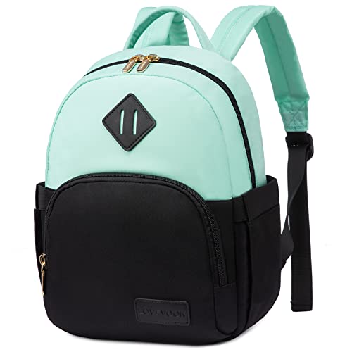 LOVEVOOK Rucksack Damen Klein, Wasserdicht Kleine Rucksäcke Tasche 2 in 1 Tagesrucksack, Mini Damenrucksack Cityrucksack Modern Schulrucksack Reiserucksack Daypack Backpack für Reise Schule von LOVEVOOK