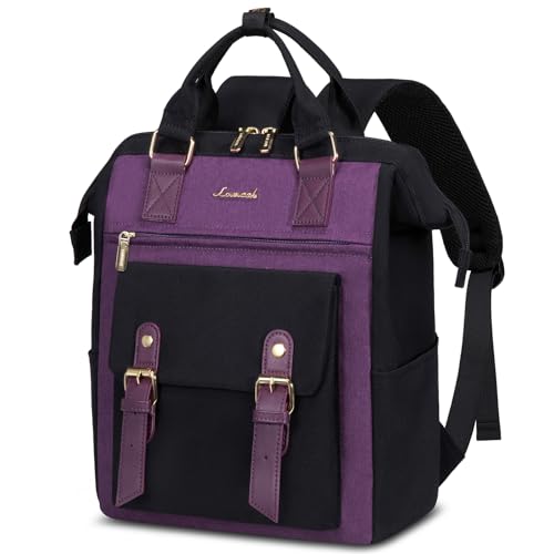 LOVEVOOK Rucksack Damen Klein, Wasserdicht Kleiner Rucksack Damen-rucksackhandtaschen Cityrucksack, Mini Rucksacktasche 2 in 1 Backpack Women Tagesrucksack Modern Rucksäcke Frauen für Reise von LOVEVOOK