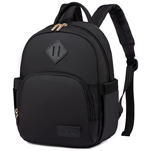 LOVEVOOK Rucksack Damen Klein, Wasserdicht Kleiner Rucksäcke Tasche 2 in 1 Tagesrucksack Elegant, Mini Damenrucksack Cityrucksack Modern Reiserucksack Daypack Backpack für Reise Schule von LOVEVOOK