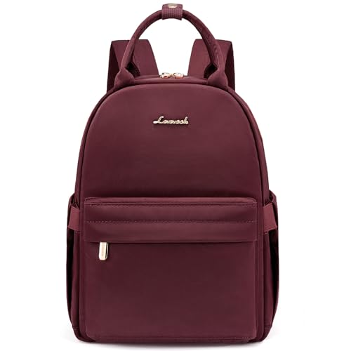 LOVEVOOK Rucksack Damen Klein Cityrucksack Handtasche 2 in 1 Wasserdicht Kleiner Tagesrucksack Mini Backpack Women Elegant Casual Daypack für Reise Freizeit Einkauf Arbeit von LOVEVOOK