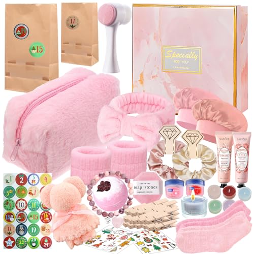 Skincare Set,Skincare Zubehör,Face Care,Adventskalender-Set Diy, Geschenke für Frauen,Überraschungsgeschenkbox,Geschenk Teenager Mädchen,Geschenk für Frauen zu Weihnachten Oder Skincare Set,Skincare Zubehör,Face Care,Adventskalender-Set Diy, Geschenke für Frauen,Überraschungsgeschenkbox,Geschenk Teenager Mädchen,Geschenk für Frauen zu Weihnachten Oder von LOVEXIU