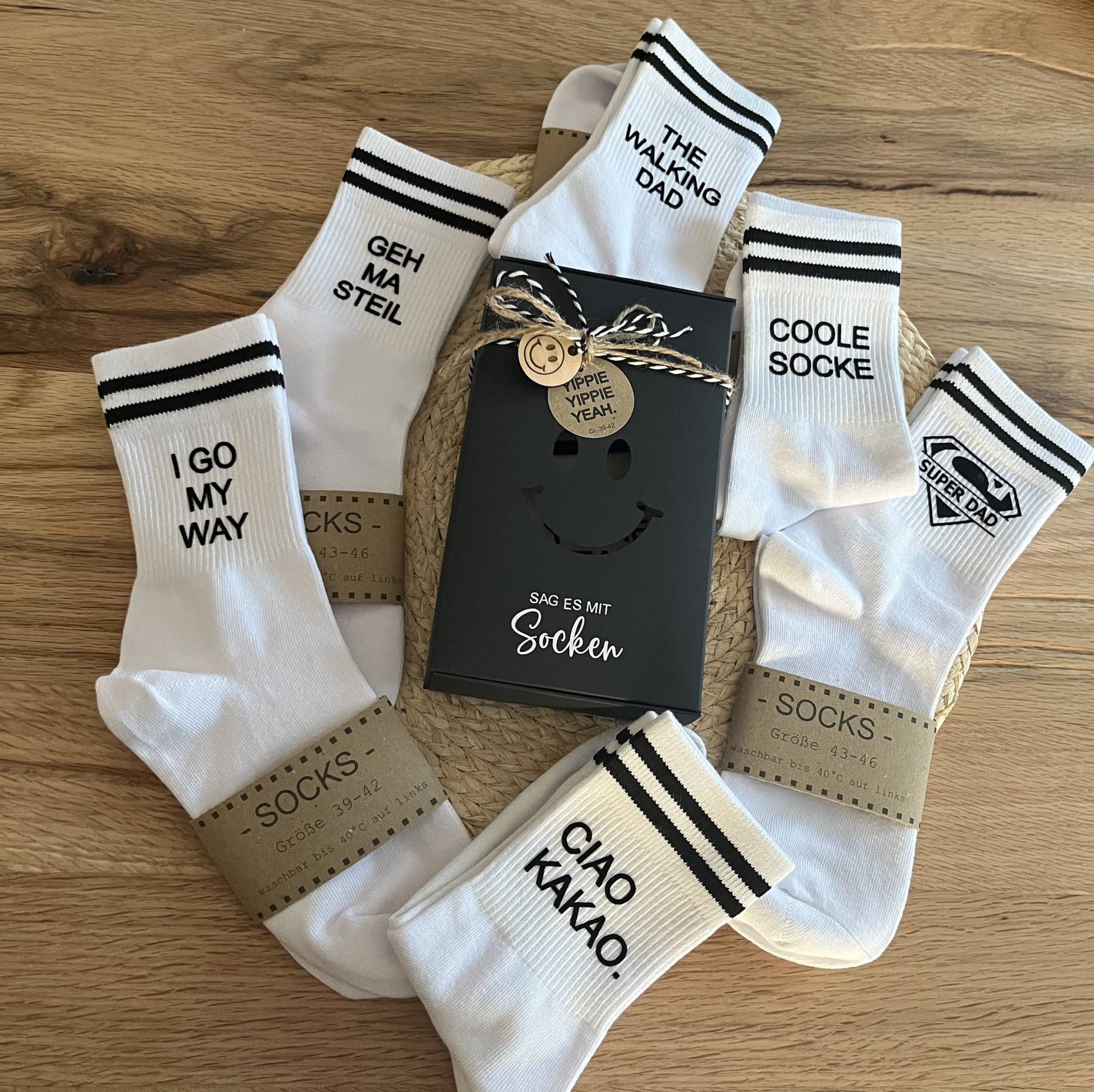 Socken Mit Spruch Socken Mit Spruch von LOVEtoDIYShop