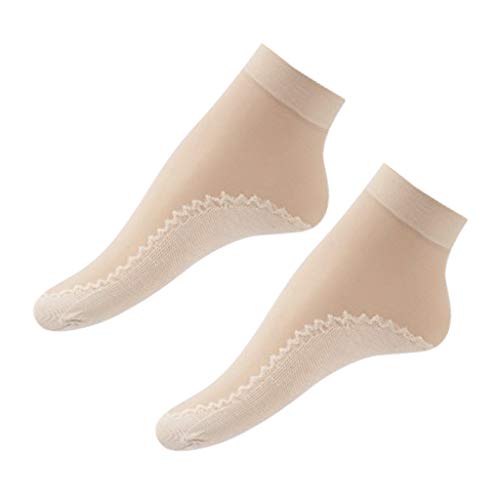 LOVIVER 10 Paar Damen Feinsöckchen Komfortbund Sommer Socken Nylonsocken, Normale Haut, onesize von LOVIVER