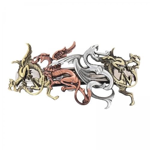 LOVIVER 4x Haarnadel mit Fliegendem Drachen, Retro Steampunk Haarspange für Mädchen Zur Täglichen Hochzeit von LOVIVER