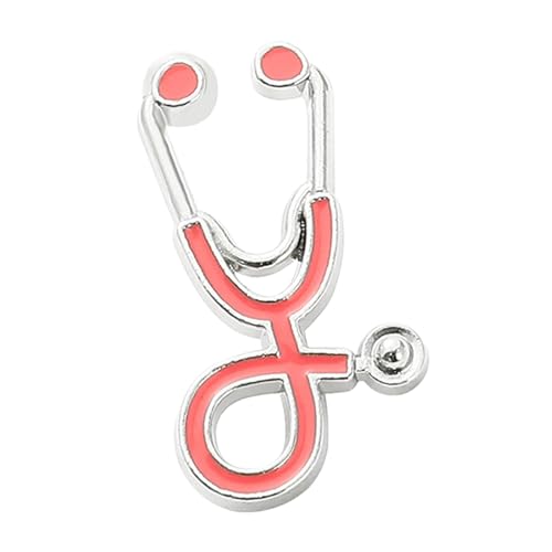 LOVIVER Brosche, Anstecknadel, modische Anstecknadel, Krankenschwester-Geschenk für Frauen, dekoratives Schmuckzubehör, Anstecknadel, Brosche, Anstecker zum, Silberrosa von LOVIVER