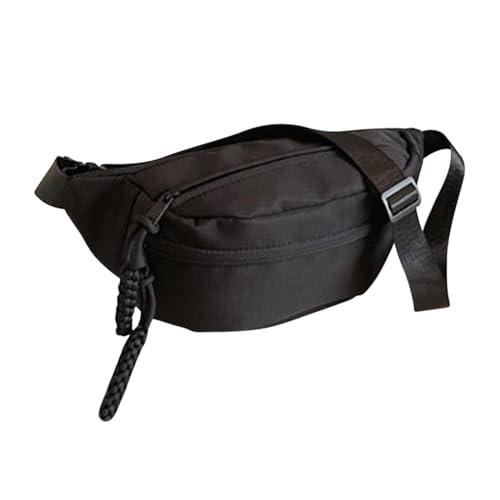 LOVIVER Brusttasche, Umhängetasche, Sport-Hüfttasche, lässige Schultertasche, Gürteltasche für Laufen, Radfahren, Outdoor-Sport, Workout, Wandern, Schwarz von LOVIVER