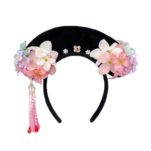 LOVIVER Chinesische Kopfbedeckung, traditionelle alte Haarspange für Kinder, für Partys, Karneval, Stil b von LOVIVER