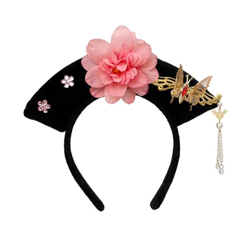 LOVIVER Chinesische Kopfbedeckung, traditionelle alte Haarspange für Kinder, für Partys, Karneval, Stil c von LOVIVER