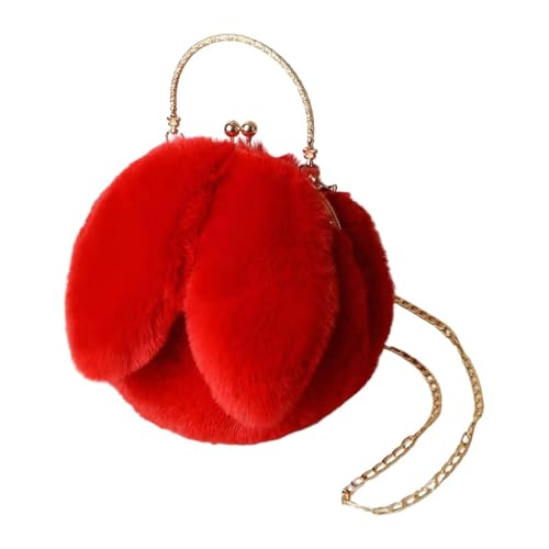 LOVIVER Damen-Umhängetasche, stilvolle, Flauschige Geldbörse für, den täglichen Gebrauch, Büro, Date, Party von LOVIVER