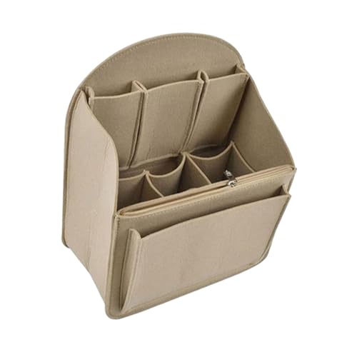 LOVIVER Geldbeutel Organizer Innenbeutel in den Fächern Beutel Organizer Bag Liner Filz Bag Organizer für Handtaschen Tasche -Rucksack, Khaki LOVIVER Geldbeutel Organizer Innenbeutel in den Fächern Beutel Organizer Bag Liner Filz Bag Organizer für Handtaschen Tasche -Rucksack, Khaki von LOVIVER